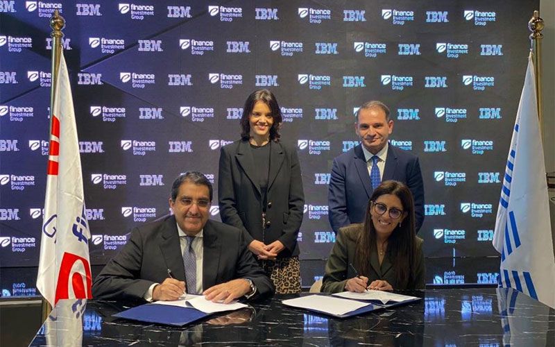 إي فاينانس توقع بروتوكول تعاون مع IBM لتعزيز الخدمات المصرفية الرقمية في مصر