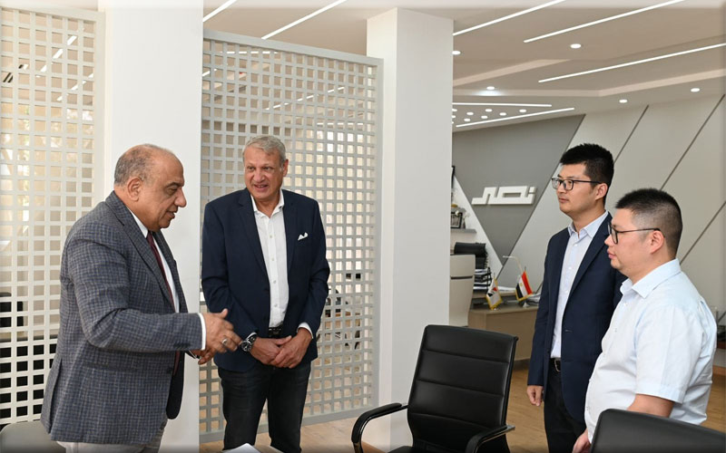 وزير قطاع الأعمال العام يتفقد أعمال تطوير شركة النصر لصناعة السيارات بالشراكة مع القطاع الخاص