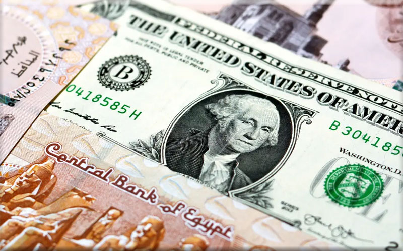 تراجع أسعار الدولار مقابل الجنيه المصري