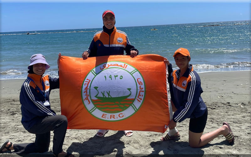 بطلتا النادي المصري للتجديف يتألقن عالميًا على شواطئ قبرص الأوروبية