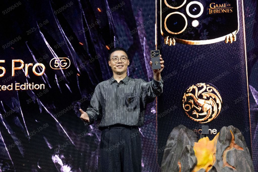ريلمي تتحالف مع Game of Thrones لإطلاق أول إصدار محدود من هاتف realme 15 Pro 5G