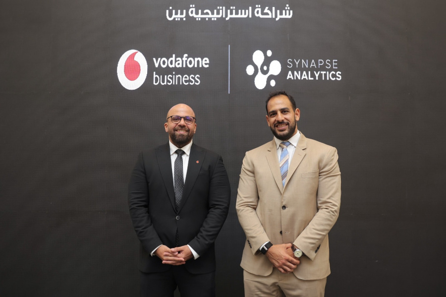 ڤودافون بيزنس توقع شراكة استراتيجية مع Synapse Analytics لتوسيع حلول الذكاء الاصطناعي وتمكين التحول الرقمي للشركات ومؤسسات الأعمال في مصر