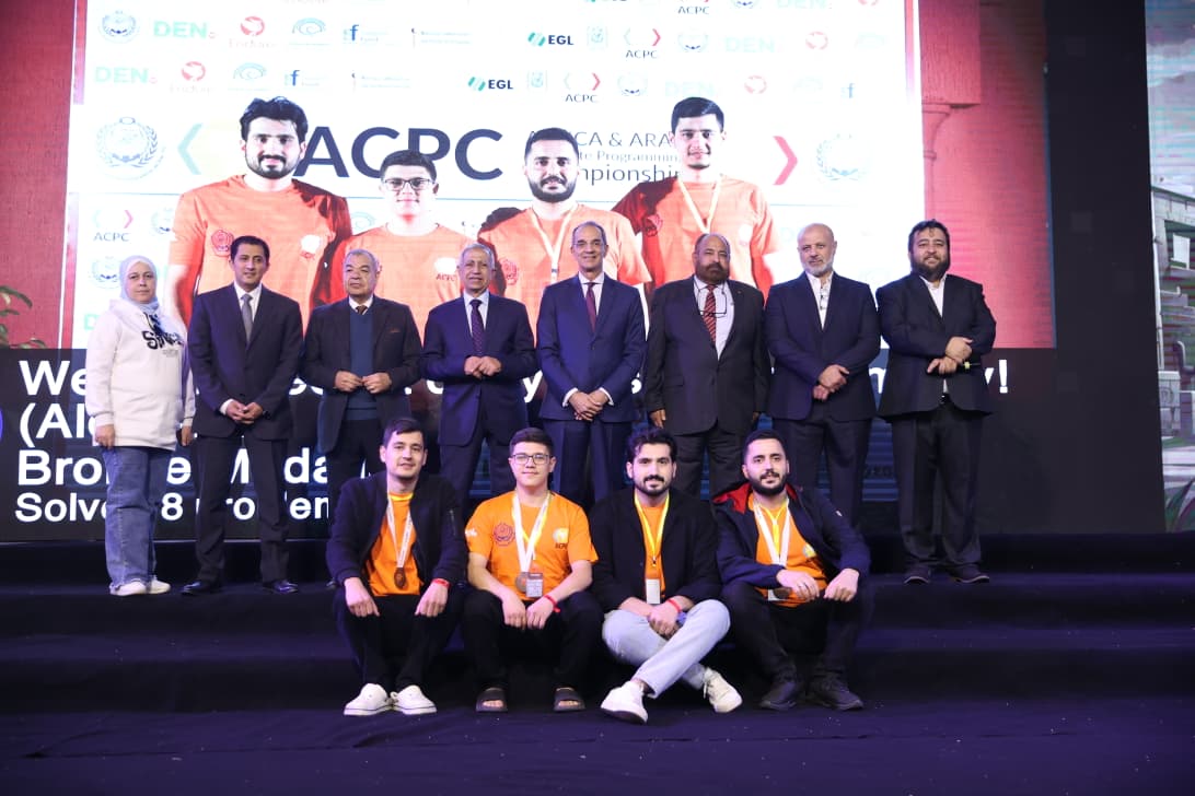 الدكتور عمرو طلعت يشهد ختام منافسات المسابقة العربية الأفريقية للبرمجيات ACPC
