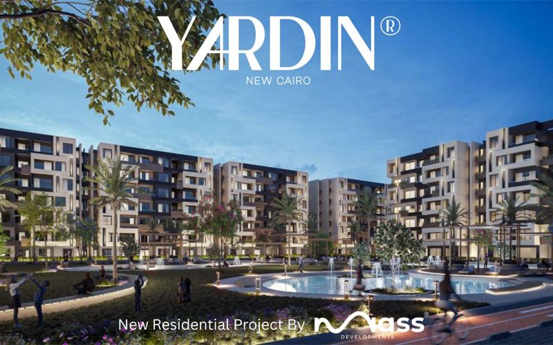 ماس للتطوير العمراني تطلق مشروع Yardin New Cairo على مساحة 13 فدانًا بقلب التجمع الخامس وبأنظمة سداد تنافسية