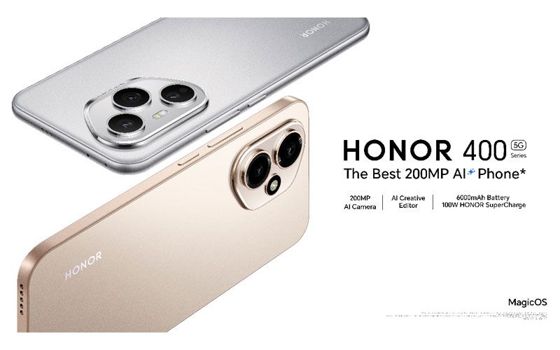HONOR 400 Series تطلق ثورة في الهواتف الذكية: أداء رائد وذكاء اصطناعي بسعر مفاجئ