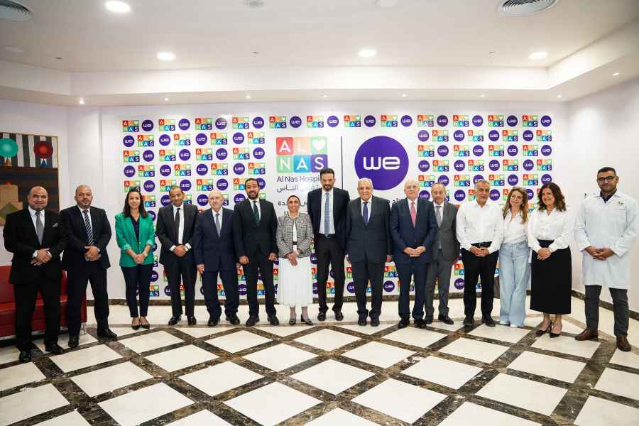 المصرية للاتصالات WE تهدي مستشفى الناس أول وحدة متخصصة لجراحات قلب الأطفال حديثي الولادة في مصر
