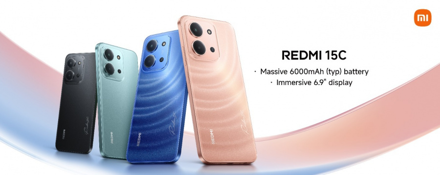 شاومي تطلق هاتف Redmi 15C في مصر ببطارية 6000 مللي أمبير 