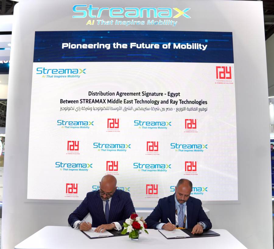 Streamax MENA تختار RAY Technologies موزعًا معتمدًا في مصر لتسريع تبنّي حلول النقل الذكي وإدارة الأساطيل بالذكاء الاصطناعي