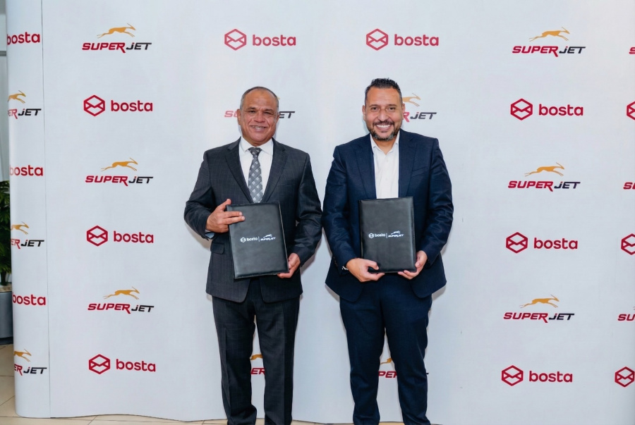 شراكة غير مسبوقة بين بوسطة وسوبر چيت لتوصيل 6 ملايين شحنة سنويًا بخدمة الشحن في نفس اليوم بين المحافظات