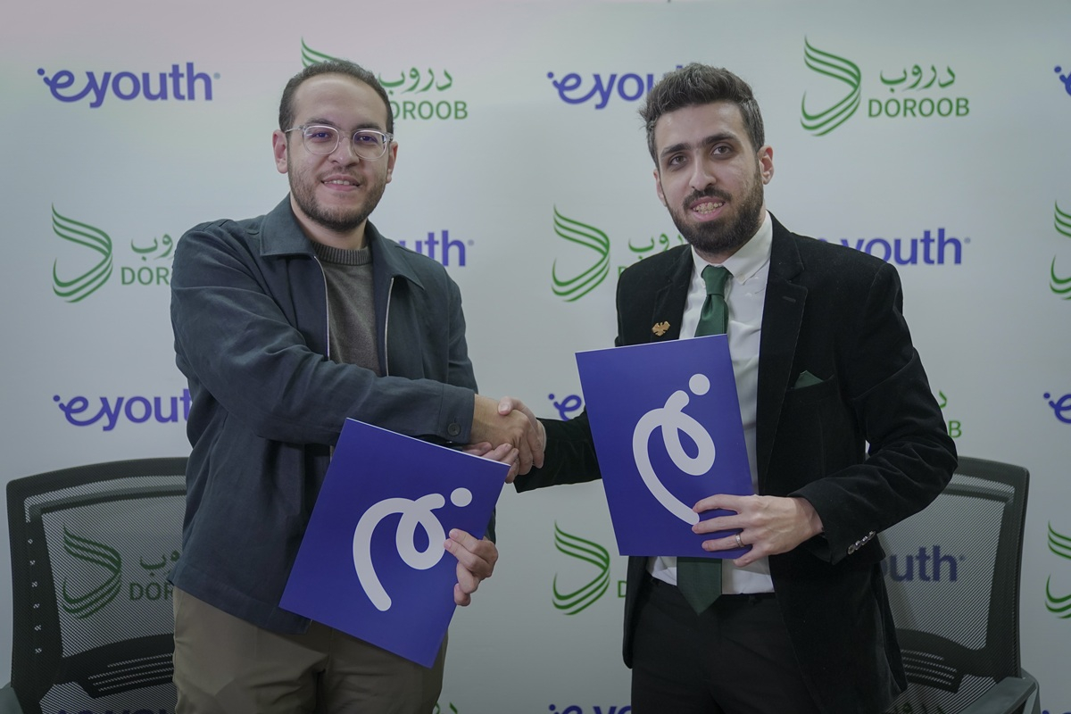 شراكة بين eYouth المصرية ودروب الناشئة السورية لتطوير التعليم الرقمي وتأهيل الشباب لسوق العمل في سوريا

