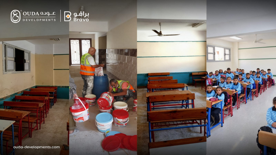 «Ouda Developments» تطلق مبادرة «مدرسة لكل مطور» لتطوير المدارس الحكومية